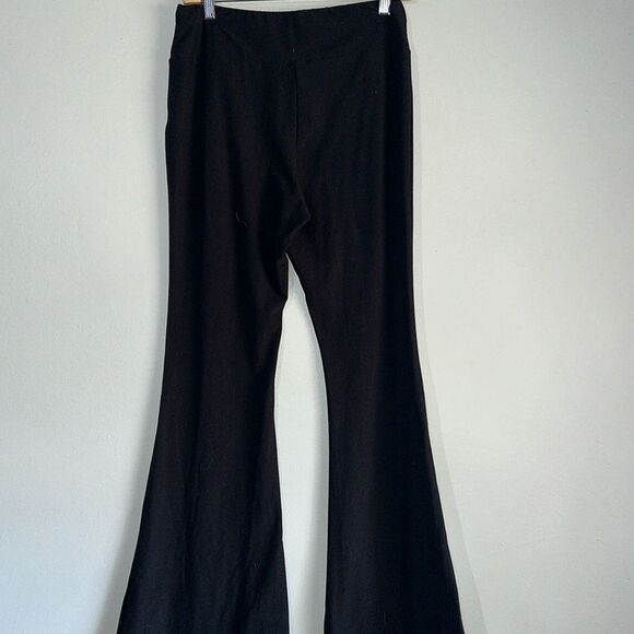 Womens Flare Pants Bell Bottom High Rise Juniors L 11-13 - Picture 6 of 7